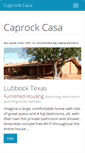 Mobile Screenshot of caprockcasa.org