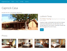 Tablet Screenshot of caprockcasa.org